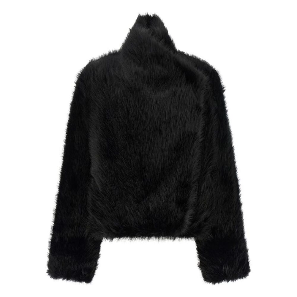 B&B Couture Women 'Jackie First' Eco-Fur Coat